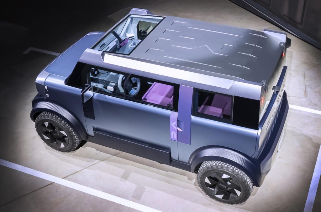Dacia Hipster, 800 kg'lık elektrikli otomobil olarak tanıtıldı