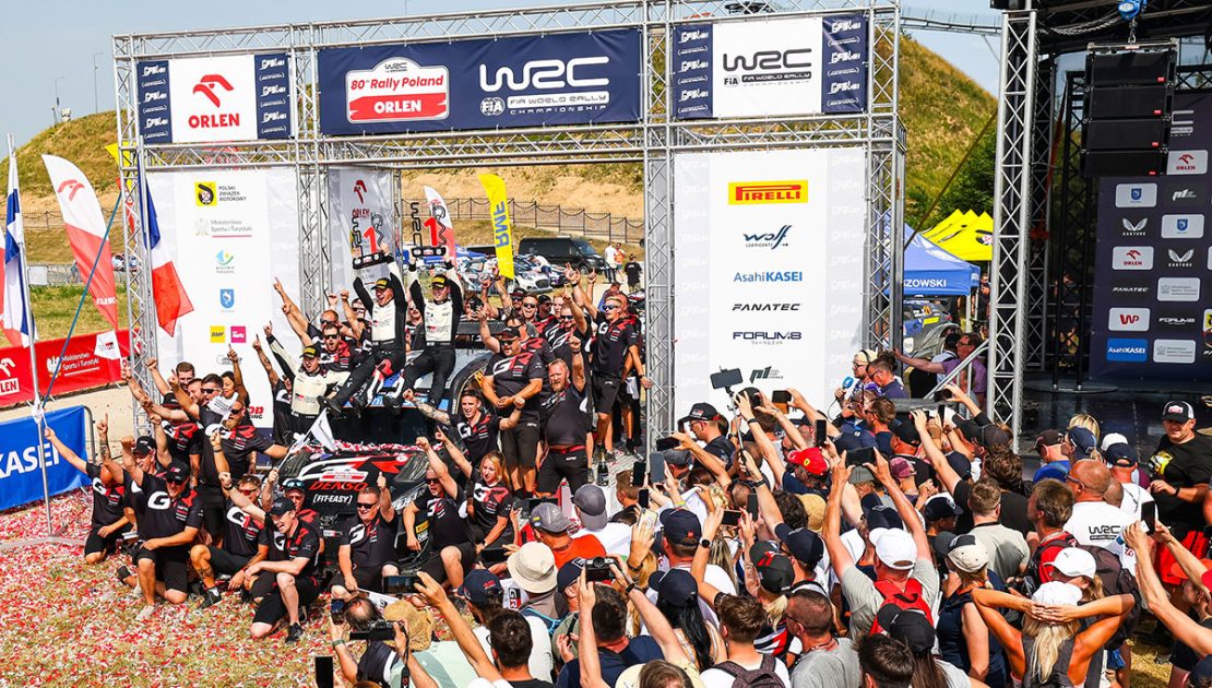 Toyota Polonya Rallisi’nde Unutulmaz Bir Zafere Daha İmza Attı