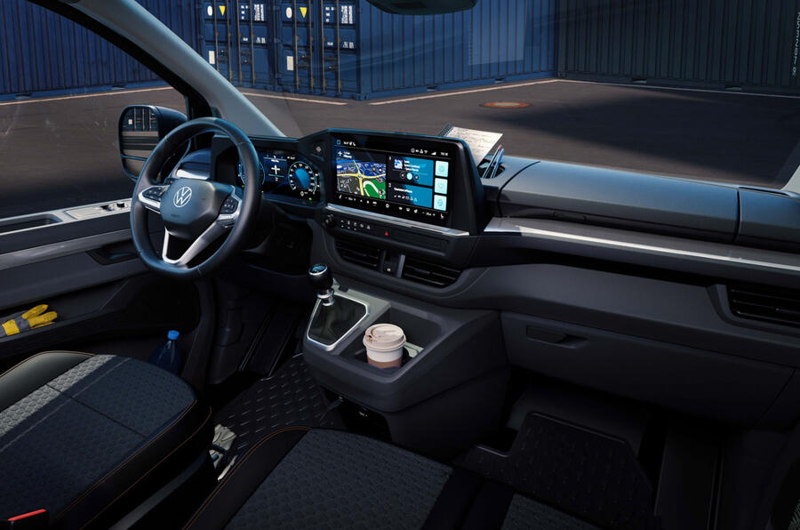 FORD Transit Custom 'ın VOLKSWAGEN versiyonu Transporter