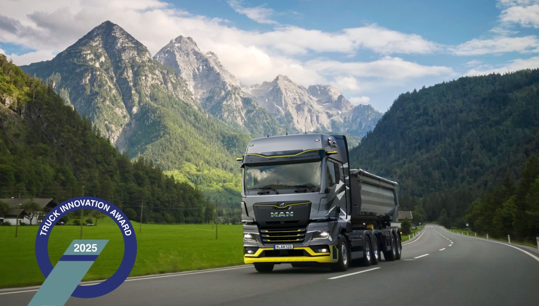 MAN’ın hidrojen yanmalı kamyonu hTGX, ‘2025- Kamyon İnovasyon Ödülü’nü kazandı