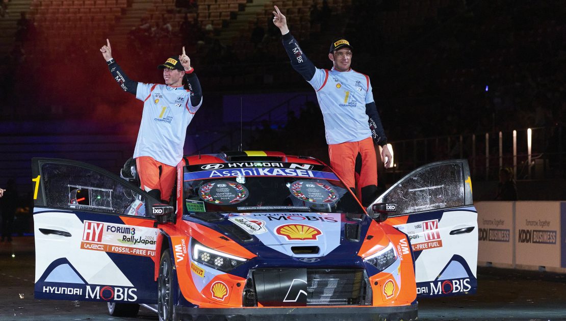 Thierry Neuville ve Martijn Wydaeghe İkilisi 2024 WRC Dünya Pilotlar Şampiyonu Oldu.