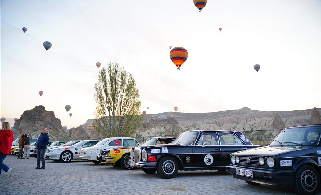 KLASİK OTOMOBİL KULÜBÜ’nün BAHAR RALLİSİ, Kapadokya’da Yapıldı!
