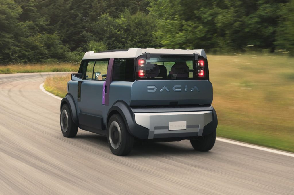 Dacia Hipster, 800 kg'lık elektrikli otomobil olarak tanıtıldı