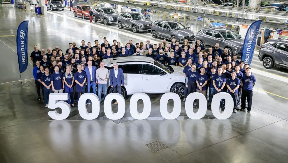 Hyundai Çek Fabrikasında 5 Milyonuncu Araç Üretildi.