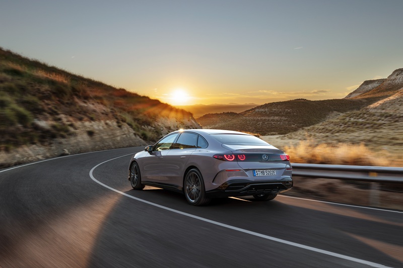 Mercedes-Benz C 400 4MATIC electric.