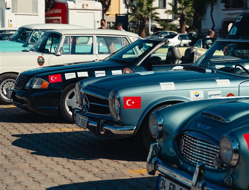 KLASİK OTOMOBİL KULÜBÜ 28. BATI ANADOLU RALLİSİ ÇEŞME’DE DÜZENLENDİ.