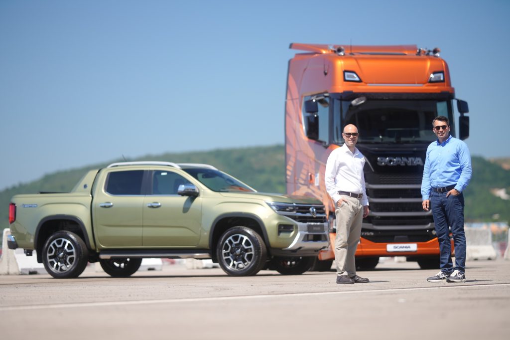 SCANIA ve Volkswagen Ticari Araç Test Sürüş Etkinliğinde Bir Araya Geldi