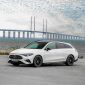 Weltpremiere des Mercedes-Benz CLA Shooting Brake in Kopenhagen, 2025.  

World premiere of the Mercedes-Benz CLA Shooting Brake in Copenhagen, 2025.