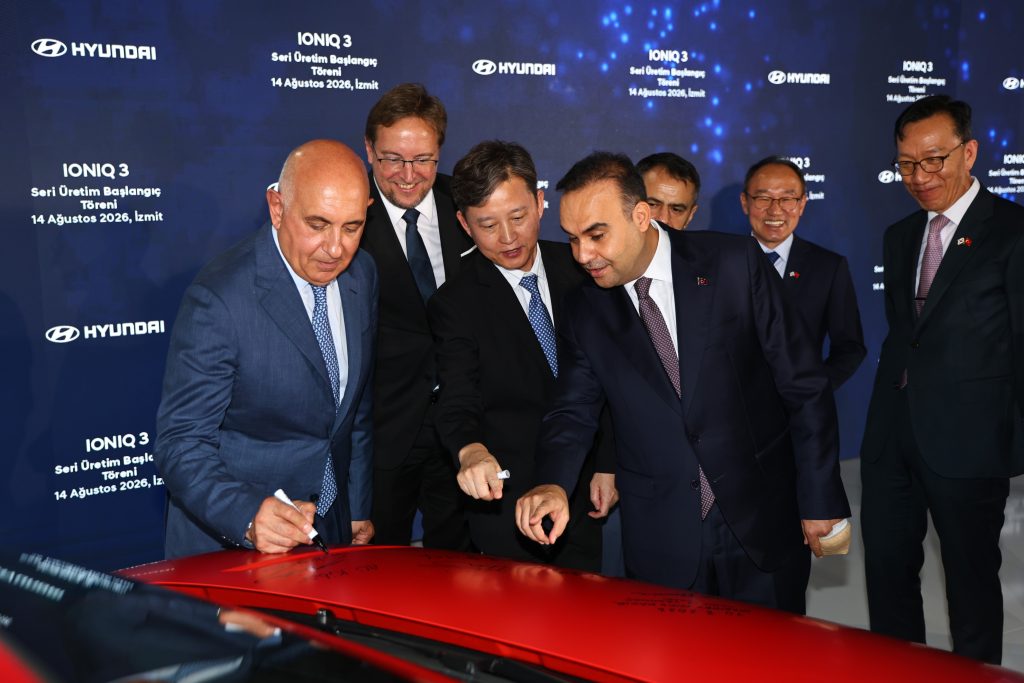 Hyundai Motor Türkiye, İlk Elektrikli Aracı IONIQ 3’ün Üretimine Başladı.