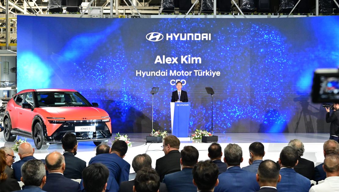 Hyundai Motor Türkiye, İlk Elektrikli Aracı IONIQ 3’ün Üretimine Başladı.
