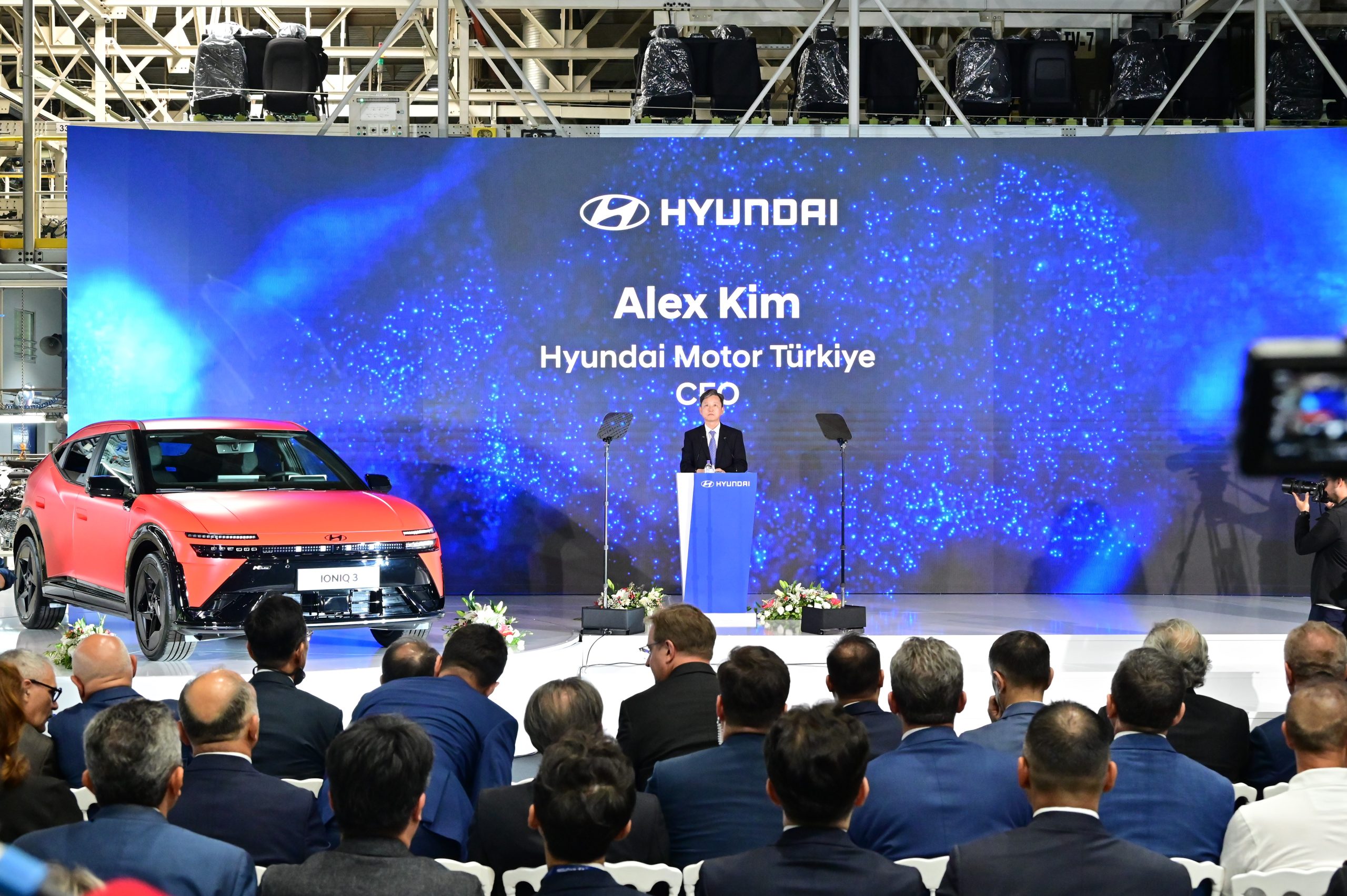 Hyundai Motor Türkiye, İlk Elektrikli Aracı IONIQ 3’ün Üretimine Başladı.