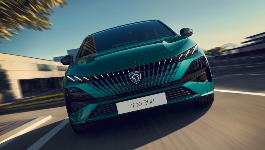 YENİ PEUGEOT 308, 2.360.000 TL’den başlayan fiyatlarla TÜRKİYE’DE YOLLARA ÇIKTI!